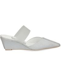 Ras - Square Toe Leather Mules - Lyst