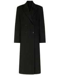 Loulou de Saison - Double-Breasted Peak-Lapel Coat - Lyst