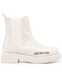 Love Moschino - Side Logo Chelsea Boot - Lyst