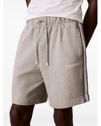 Calvin Klein - Logo Tape Terry Short - Lyst