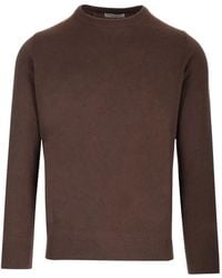 Al Duca d'Aosta - Crew-Neck Cashmere Jumper - Lyst