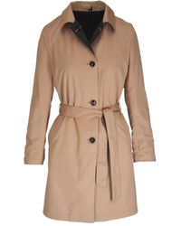 Kiton - Mantel Mit Gürtel - Lyst