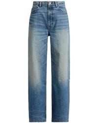 Polo Ralph Lauren - Wide-Leg Cotton Jeans - Lyst