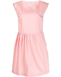 Woolrich Robe courte à mancherons - Rose