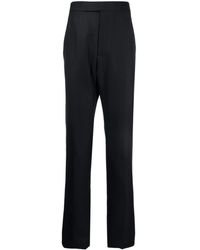 Thom Browne - Pantalones de sarga súper 120 - Lyst