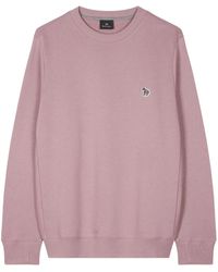 Paul Smith - Sweatshirt Mit Logo-Stickerei - Lyst