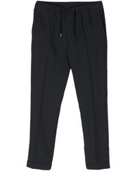 Paul Smith - Linen Tapered Trousers - Lyst