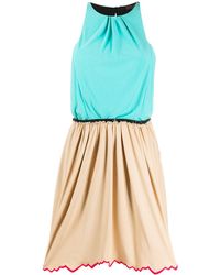 Louis Vuitton Mouwloze Jurk - Bruin