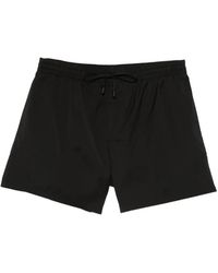 Balmain - Drawstring-Fastening Swim Shorts - Lyst