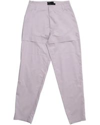 DERRICK - Document Panelled Trousers - Lyst