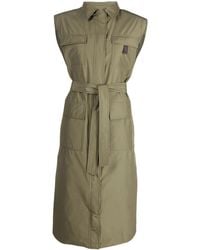 Brunello Cucinelli - Taffeta Trench Coat - Lyst