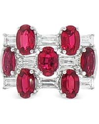 HYT Jewelry - Ruby And Diamond Ring - Lyst