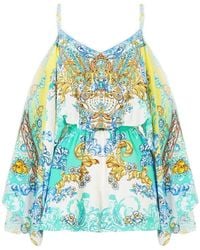 CAMILLA - Drop-Shoulder Playsuit - Lyst