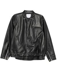 Sacai - Zip Detail Jacket - Lyst