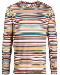 Paul Smith - Striped Long-sleeve T-shirt - Lyst
