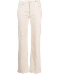 7 For All Mankind - Ellie Mid-rise Straight-leg Jeans - Lyst