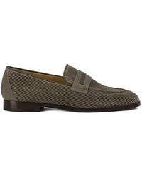 Doucal's - Mocassins Côtelés À Détails De Micro-Clous - Lyst