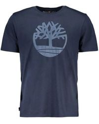 Timberland - Logo-Print T-Shirt - Lyst