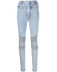 Biker Jeans for Women - Up to 75% off | Lyst