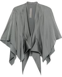 Rick Owens - Blusa con cuello en V - Lyst