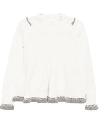 Sacai - ラッフル プルオーバー - Lyst