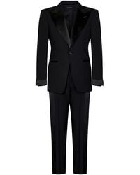 Tom Ford - Wollen Pak Met Enkele Rij Knopen - Lyst