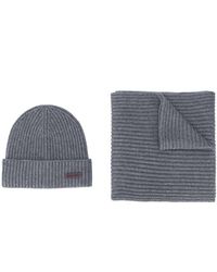 lacoste hat and scarf set