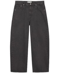 DUNST - Curved Wide Jeans - Lyst