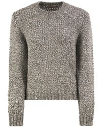 Herno - Sequin-Embellished Textured-Knit Sweater - Lyst