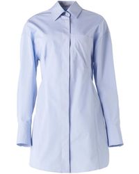 Stella McCartney - Cotton-Poplin Shirt Dress - Lyst