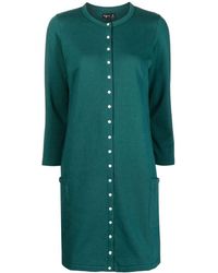 agnès b. - Three-quarter Sleeve Mini Dress - Lyst