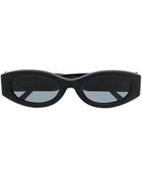The Attico - X Linda Farrow Berta Rectangle-frame Sunglasses - Lyst