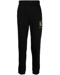 Armani Exchange - Pantalones de chándal con logo bordado - Lyst