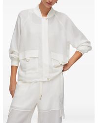 Liu Jo - Chaqueta Bómber De Malla - Lyst
