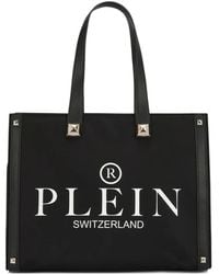 Philipp Plein - Logo-Print Tote Bag - Lyst