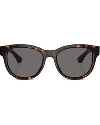 Burberry - Tortoiseshell Wayfarer-Frame Sunglasses - Lyst