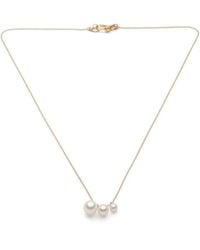 Sophie Bille Brahe - 14Kt Stella Pearl Pendant Necklace - Lyst