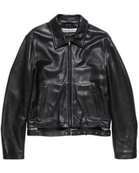 メンズ Acne Studios クリンクル ダウンジャケット ブラック | Lyst