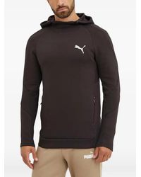PUMA - Logo-Motif Raglan-Sleeve Hoodie - Lyst