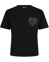 DSquared² - Boxy-Fit Cotton T-Shirt - Lyst