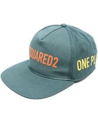 DSquared² - Logo-Print Cotton Cap - Lyst