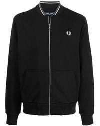 Fred Perry - Plain Bomber Jacket - Lyst