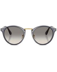 Persol - Calligrapher Ocean Round Sunglasses - Lyst