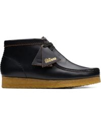 Clarks - Wallabee Leather Boots - Lyst