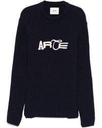 Arte' - Logo-Embroidered Sweater - Lyst