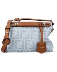 Fendi - By The Way Mini Denim Handbag - Lyst