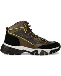 BOSS - Hiking-Inspired High-Top Boots - Lyst