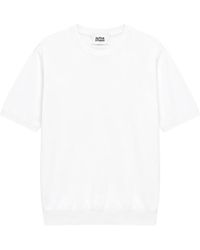 Alpha Studio - Short-Sleeve Crew-Neck T-Shirt - Lyst
