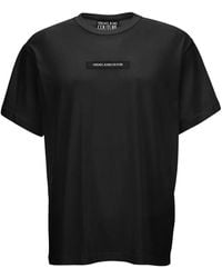 Versace Jeans Couture - Logo-Patch T-Shirt - Lyst