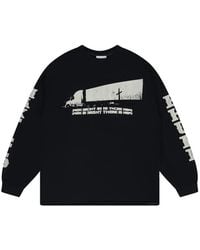 Rhude - Graphic-Print Long-Sleeve T-Shirt - Lyst